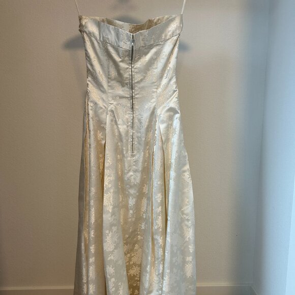Vintage 60s Silk Dress - Picture 4 of 9